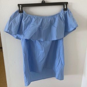 Michael Kors Off Shoulder Short Sleeve Shirt Size XS